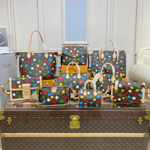 Louis Vuitton x Yayoi Kusama Nano Noe Bucket Bag M81863 - Image 14