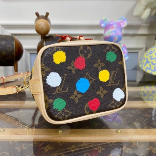 Louis Vuitton x Yayoi Kusama Nano Noe Bucket Bag M81863 - Image 8