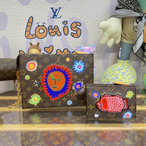 Louis Vuitton x Yayoi Kusama Toiletry Pouch On Chain M81982 - Image 3