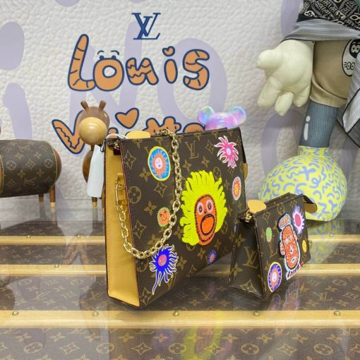 Louis Vuitton x Yayoi Kusama Toiletry Pouch On Chain M81982 - Image 4