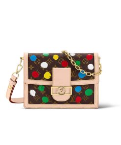 Louis Vuitton Yayoi Kusama Dauphine MM M46432