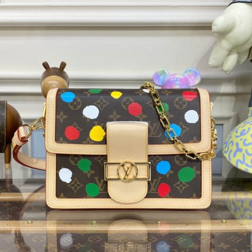 Louis Vuitton Yayoi Kusama Dauphine MM M46432 - Image 4