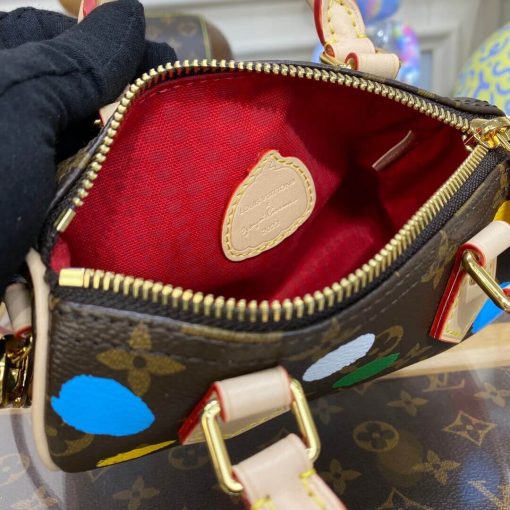 Louis Vuitton Yayoi Kusama Nano Speedy M81979 - Image 12