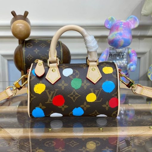 Louis Vuitton Yayoi Kusama Nano Speedy M81979 - Image 4