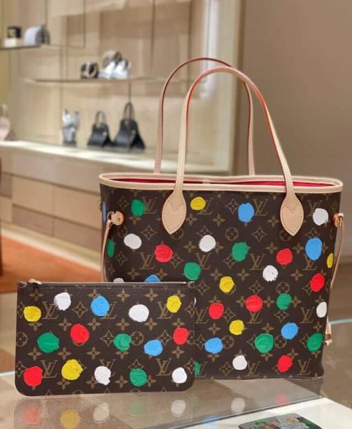 Louis Vuitton Yayoi Kusama Neverfull MM M46381 - Image 2