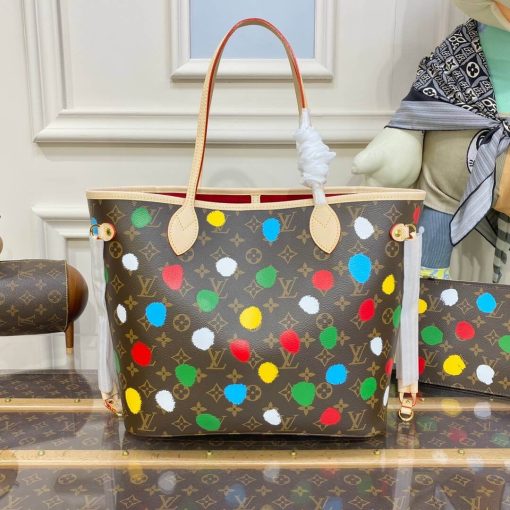 Louis Vuitton Yayoi Kusama Neverfull MM M46381 - Image 5
