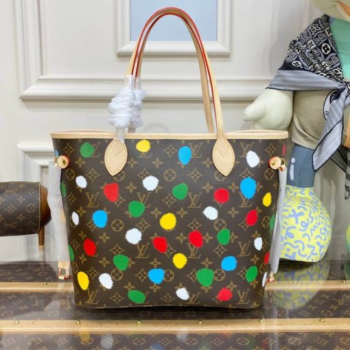 Louis Vuitton Yayoi Kusama Neverfull MM M46381 - Image 6