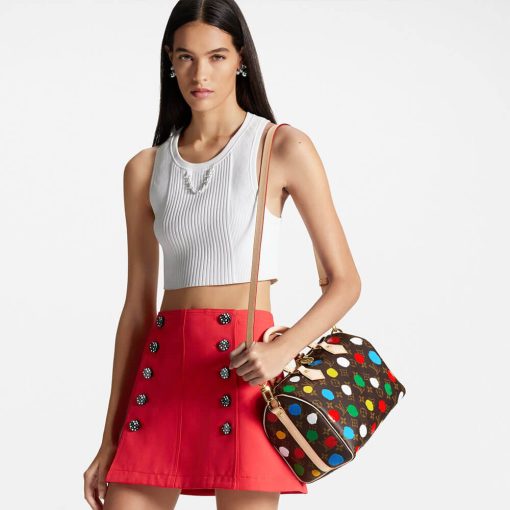 Louis Vuitton Yayoi Kusama Speedy Bandouliere 25 M46433 - Image 2