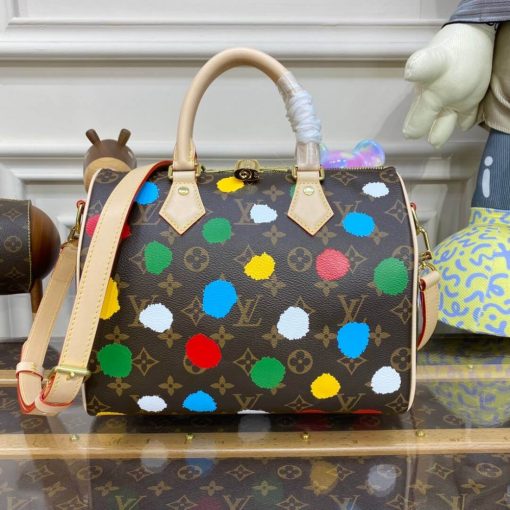 Louis Vuitton Yayoi Kusama Speedy Bandouliere 25 M46433 - Image 5
