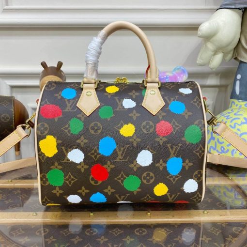 Louis Vuitton Yayoi Kusama Speedy Bandouliere 25 M46433 - Image 7