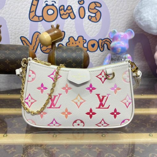 Louis Vuttion Easy Pouch On Strap M83448 Sunrise Aquarelle - Image 7