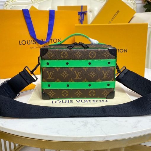 Louis Vuttion Monogram Canvas Handle Soft Trunk M46264 Green - Image 2