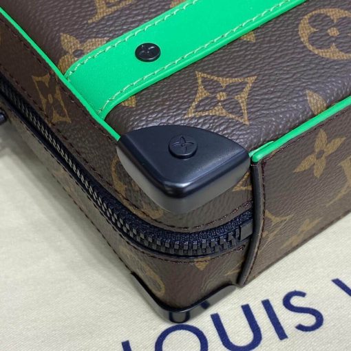 Louis Vuttion Monogram Canvas Handle Soft Trunk M46264 Green - Image 6