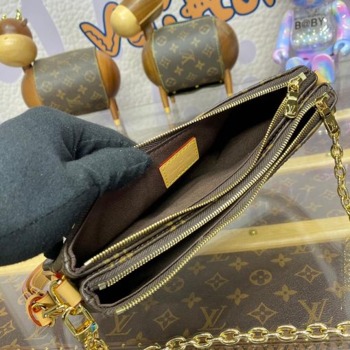 Louis Vuttion Monogram Canvas Liv Pochette M83008 - Image 11