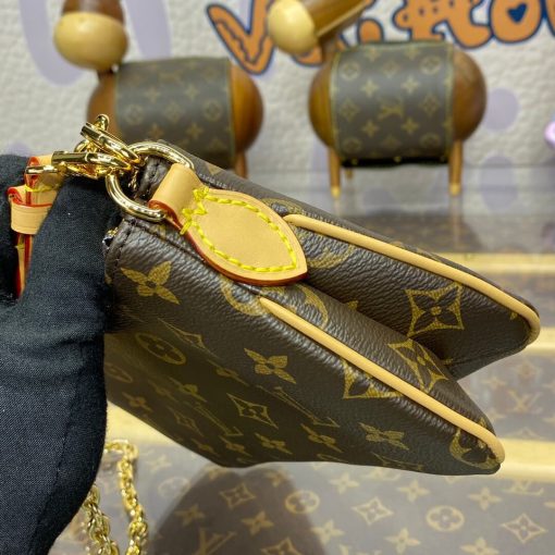 Louis Vuttion Monogram Canvas Liv Pochette M83008 - Image 7