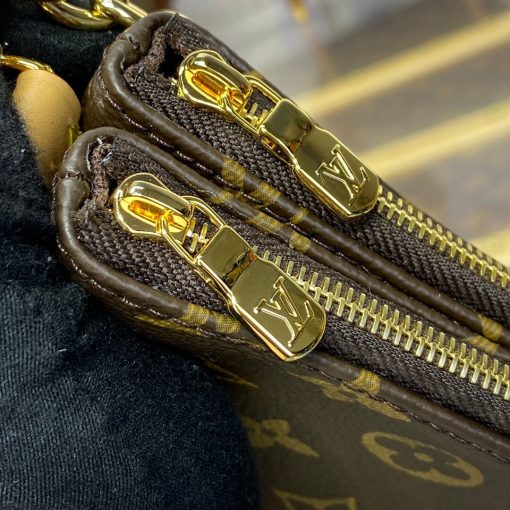 Louis Vuttion Monogram Canvas Liv Pochette M83008 - Image 9