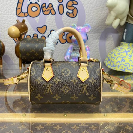Louis Vuttion Monogram Nano Speedy M82624 Vivienne Print - Image 5