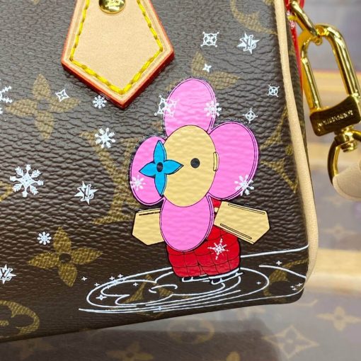Louis Vuttion Monogram Nano Speedy M82624 Vivienne Print - Image 8
