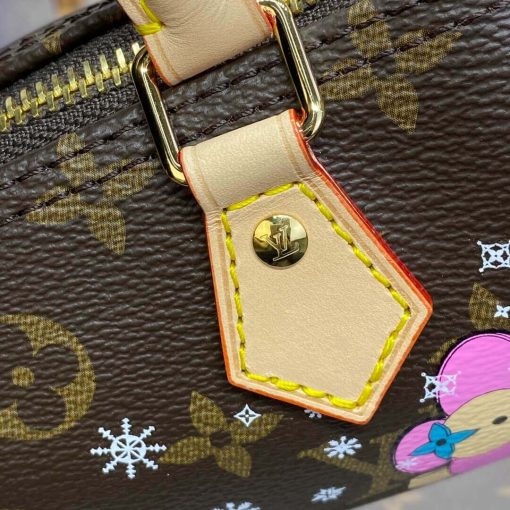 Louis Vuttion Monogram Nano Speedy M82624 Vivienne Print - Image 9