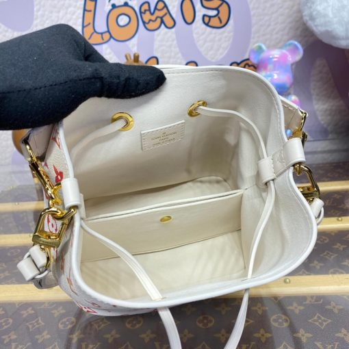 Louis Vuttion Neonoe BB Bucket Bag M24649 Sunrise Aquarelle - Image 13