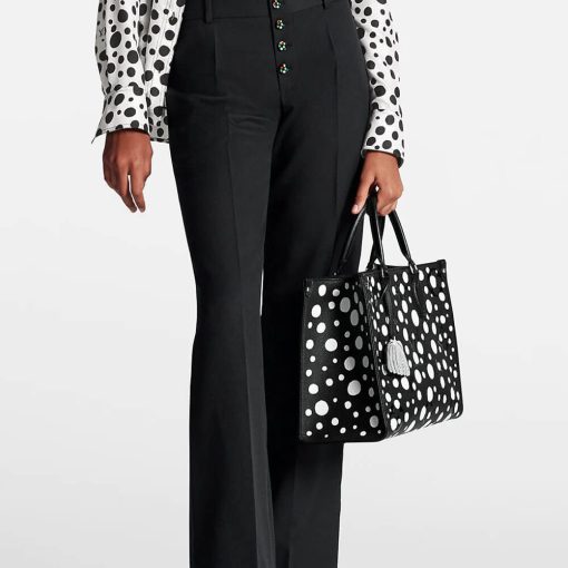 Louis Vuttion Yayoi Kusama OnTheGo MM M46389 Black/White - Image 3