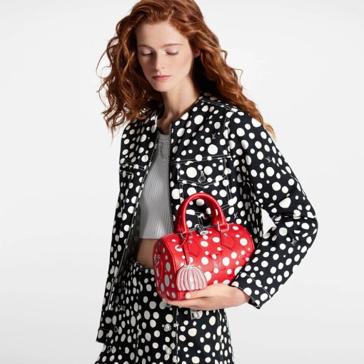 Louis Vuttion Yayoi Kusama Speedy Bandouliere 20 M46411 - Image 3