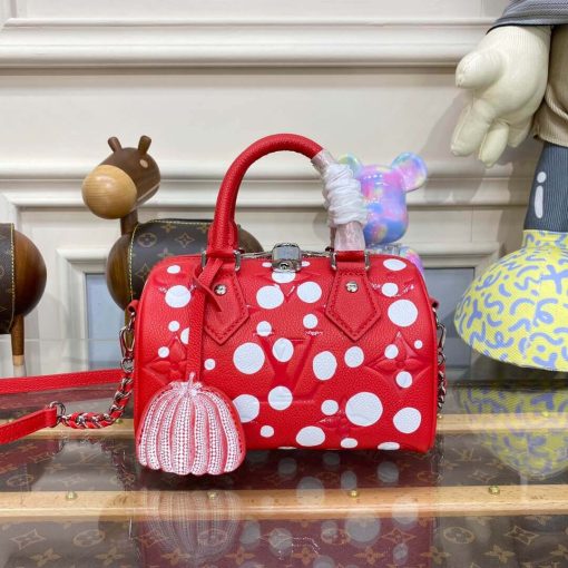 Louis Vuttion Yayoi Kusama Speedy Bandouliere 20 M46411 - Image 4