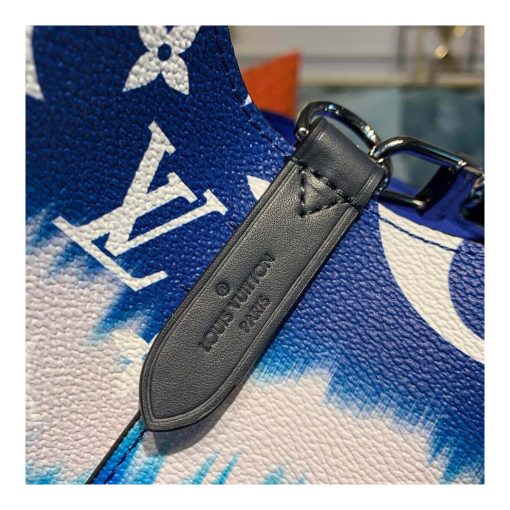 LV Escale Neonoe MM M45124 M45126 Blue - Image 9
