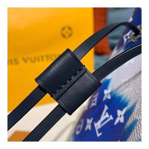 LV Escale Neonoe MM M45124 M45126 Blue - Image 10
