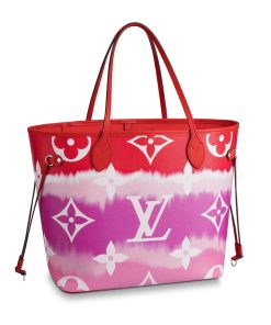 LV Escale Neverfull MM M45127 M45128 M45270 Red