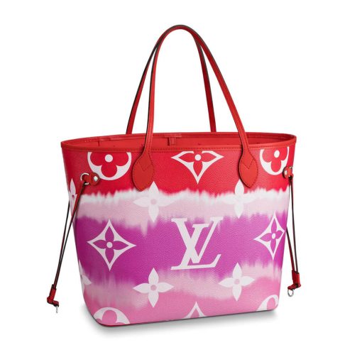 LV Escale Neverfull MM M45127 M45128 M45270 Red