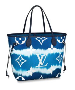 LV Escale Neverfull MM M45127 M45128 M45270 Blue