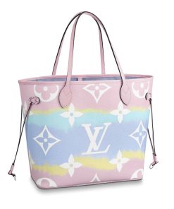 LV Escale Neverfull MM M45127 M45128 M45270 Pink