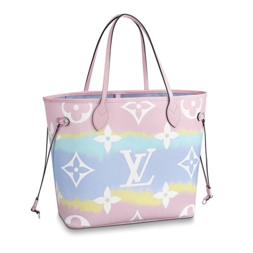LV Escale Neverfull MM M45127 M45128 M45270 Pink