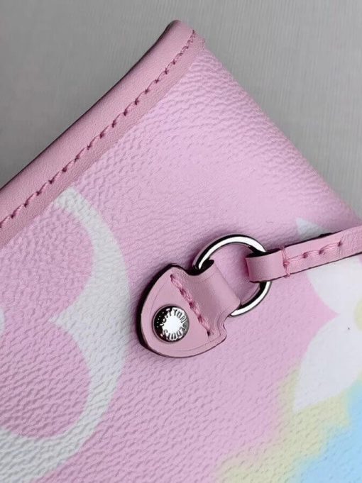 LV Escale Neverfull MM M45127 M45128 M45270 Pink - Image 6