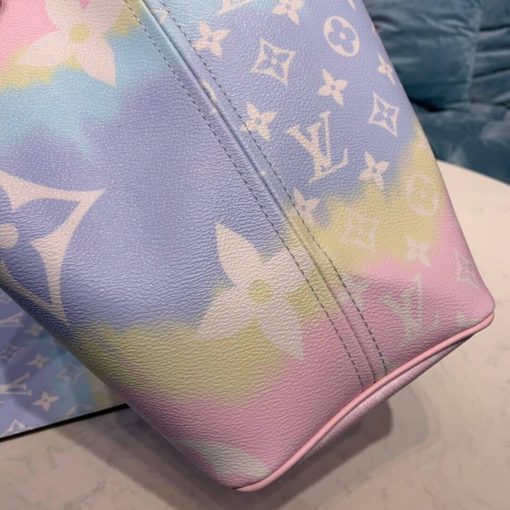 LV Escale Neverfull MM M45127 M45128 M45270 Pink - Image 16