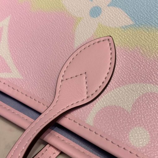 LV Escale Neverfull MM M45127 M45128 M45270 Pink - Image 18