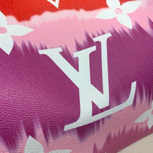 LV Escale Neverfull MM M45127 M45128 M45270 Red - Image 7