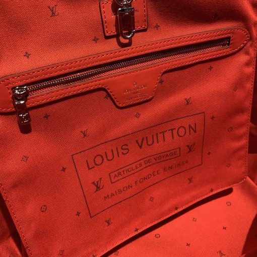LV Escale Neverfull MM M45127 M45128 M45270 Red - Image 9