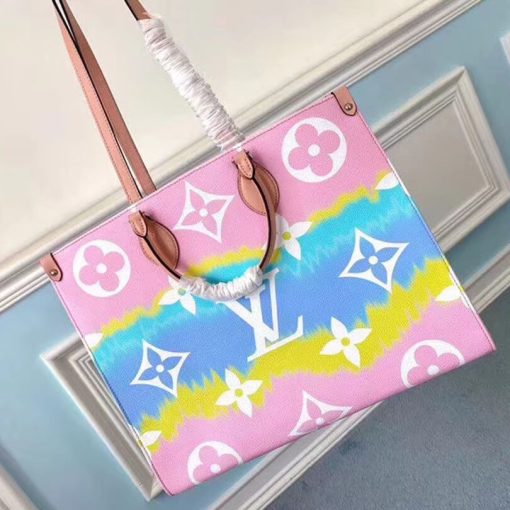 LV Escale Onthego GM M45119 Pink - Image 3