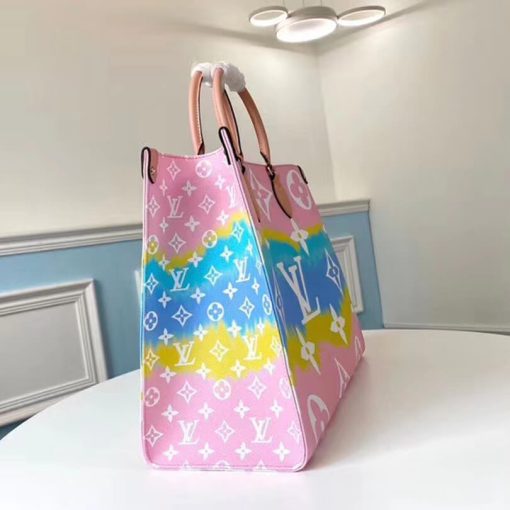 LV Escale Onthego GM M45119 Pink - Image 4