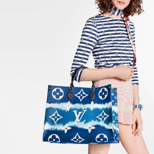 LV Escale Onthego GM M45120 Blue - Image 2
