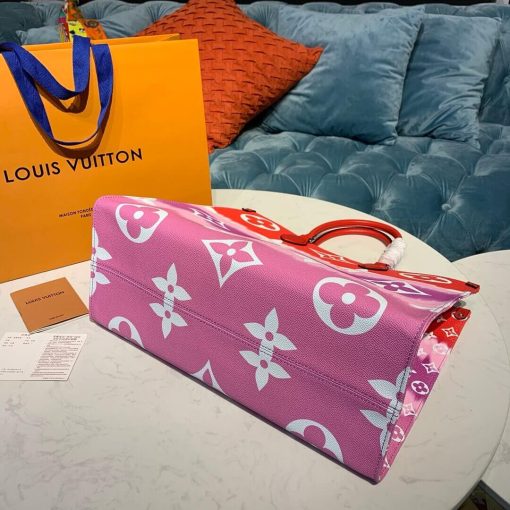 LV Escale Onthego GM M45121 Red - Image 6