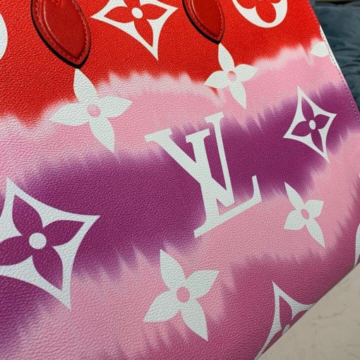 LV Escale Onthego GM M45121 Red - Image 7
