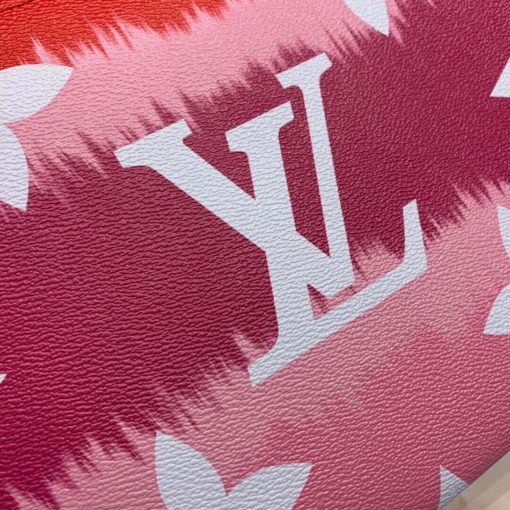LV Escale Poche Toilette 26 M69136 M69137 Red - Image 4