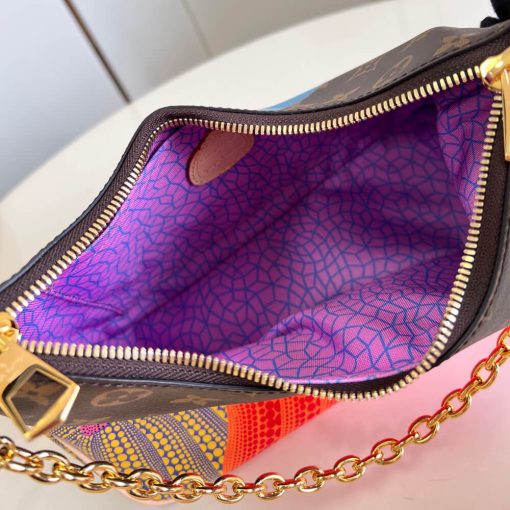 LV x YK Boulogne with Pumpkin Print M46470 - Image 11