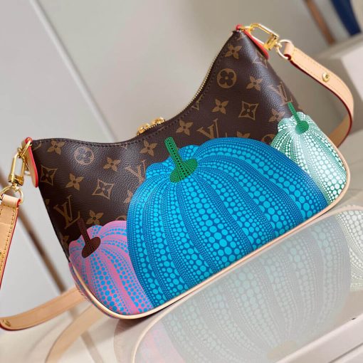 LV x YK Boulogne with Pumpkin Print M46470 - Image 6