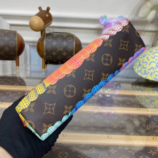 LV x YK Cosmetic Pouch with Colorful Pumpkin Print M46472 - Image 5