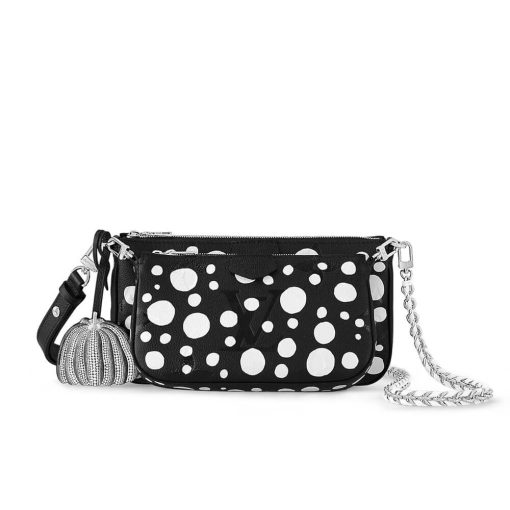 LV x YK Multi Pochette Accessoires? M46410 Black/White