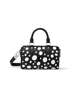 LV x YK Nano Speedy Bag M81910 Black/White